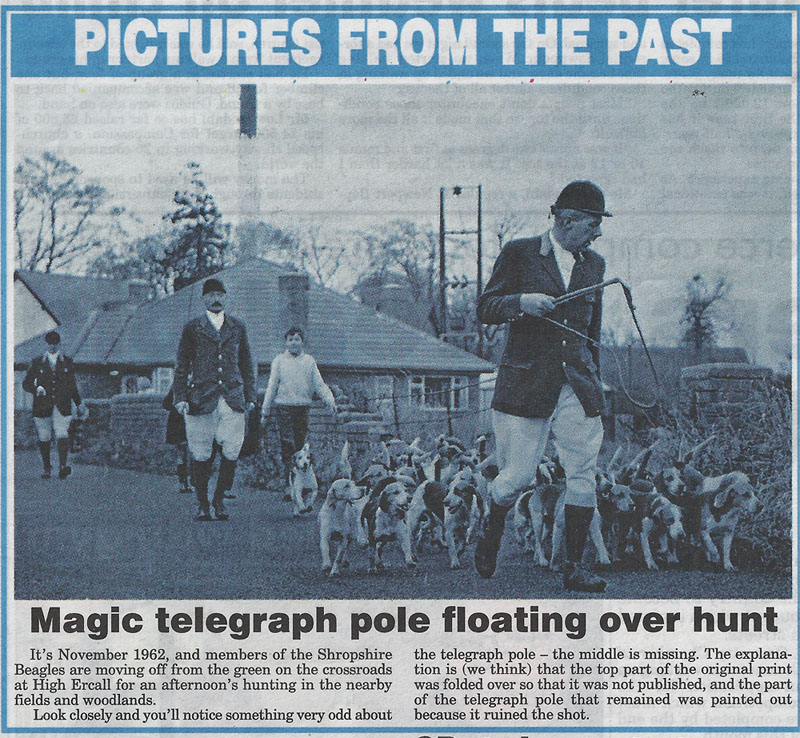 Shropshire Star is the best Shropshire Star has more stories about telegraph poles than any other paper